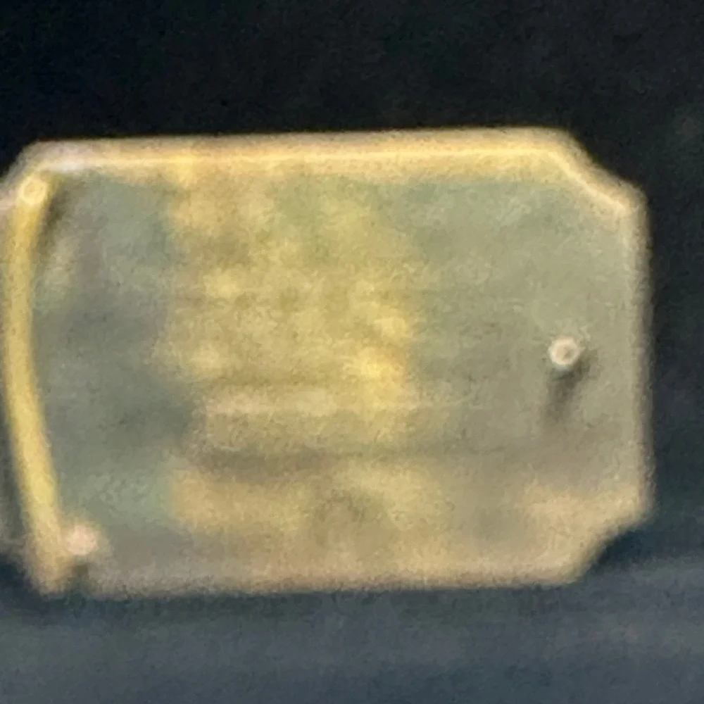 Vintage 1973 Wells Fargo & Co Stagecoach Belt Buckle Brass LH248 Western 3.25in
